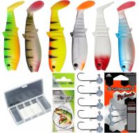 SAVAGE GEAR CANNIBAL 12,5 СМ ПОЛНЫЙ НАБОР ДЛЯ СУДАКА СОМА ЩУКИ