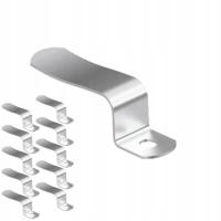 Zaczep BLASZKA 10mm mocowanie do moskitiery 10szt.