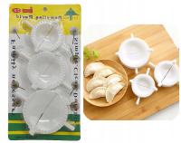 MASZYNKA FOREMKA FORMA DO LEPIENIA PIEROGÓW 3 ROZMIARY RĘCZNA PIEROGARKA