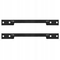 blachy montażowe szyny Assa Abloy AC632 czarne RAL 9004