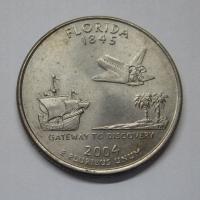 Quarter Dollar, USA, Florida, 2004r. X9913