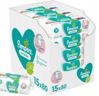 Pampers Sensitive влажные салфетки 15 x 80 шт.