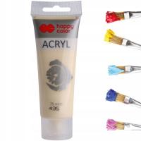 Happy Color FARBA AKRYLOWA 75 ml Kość Słoniowa 435