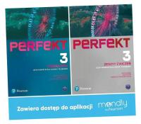 PERFEKT 3 PODRĘCZNIK + ZESZYT ĆWICZEŃ + MONDLY PRACA ZBIOROWA