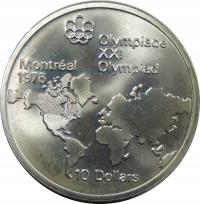 MONETA SREBRNA - MONETA Ag - KOLEKCJONERSKA - KANADA - Ag925 -OY9746