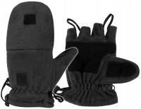 RĘKAWICE ZIMOWE WOJSKOWE POLAROWE MFH Z KLAPKĄ