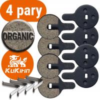8x Klocki hamulcowe fi 22mm do KUGOO KuKirin G2 MAX |G2 PRO |G3 |G2 140 mm