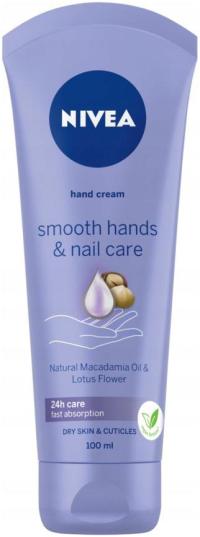 Nivea Wygładzający krem do rąk i paznokci Odżywczy Nawilżający 100ml