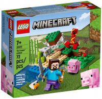 LEGO MAINCRAFT 21177 CZERWONY LAWOWY CREEPER LAVA / UWAGA USZKODZONE OPAKOW