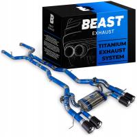 Глушитель выхлопной трубы титановый спортивный активная заслонка BMW M3 G80 G81 M4 G82 20-24