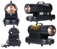 NAGRZEWNICA OLEJOWA SPALINOWA Z TERMOSTATEM DMUCHAWA 20kW LCD SNO-02