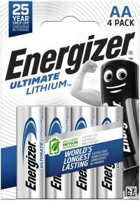 4× Bateria litowa Energizer AA (R6) 1 szt.