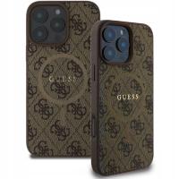 Plecki Guess do Apple iPhone 16 Pro Max czarny