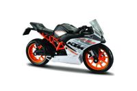 MOTOCYKL KTM RC390 Z PODSTAWKĄ 1/18