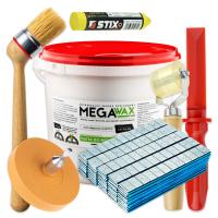 ZESTAW DO SERWISU OPON STIX ZW10 PASTA KREDA CIĘŻARKI SKROBAK ROLKA PĘDZEL