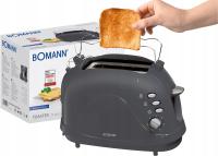Toster Bomann TA 246 CB srebrny/szary 600 W