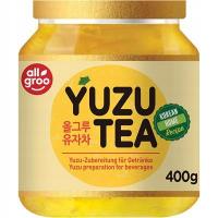Корейский чай в форме варенья фрукты Юзу 400г - Allgroo