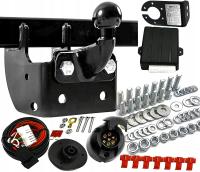 Hak holowniczy Imioła Hak-Pol odkręcany z modułem 13 PIN 3500 kg