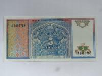 [B3070] Uzbekistan 5 sum 1994 r. UNC