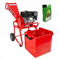 Дизельный измельчитель для веток Greenso двигатель Rato 5,8 л. с. 50 мм корзина 40 л