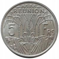 47993. Reunion, 5 franków, 1955r.