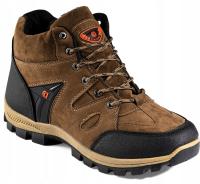 Ocieplane buty trekkingowe sportowe męskie sneakersy outdoor robocze