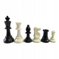 Шахматные фигуры Стонтона № 6 (Король 10см) пластик