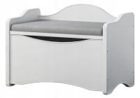 ЯЩИК ДЛЯ ИГРУШЕК ЛЬНЯНОЙ ЯЩИК ДЛЯ ХРАНЕНИЯ ПУФ С СЕРЫМ СИДЕНЬЕМ