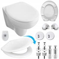 Сиденье для унитаза, медленное сиденье для унитаза, жесткий дюропласт, универсальный съемный Колк