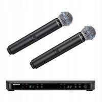 Shure BLX288/B58 zestaw mikrofonów bezprzewodowych do wokalu