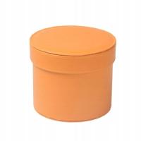 Round Leather Flower Box with Lid Gift Party Favor Packaging Container