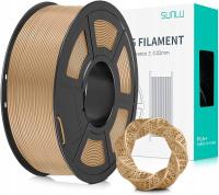 FILAMENT DO DRUKARKI 3D SUNLU PLA+ BURLY WOOD 1,75MM