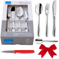 AMEFA 48 x столовые приборы из нержавеющей стали 1405 WHISPER 2 x 24 набор для 12 человек