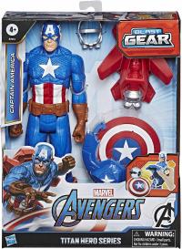 Hasbro Avengers Titan Hero Blast Gear Kapitan Ameryka figurka 30 cm. E7374