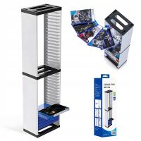 Stojak na płyty z tworzywa sztucznego - maksymalnie 36 płyt