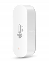 Inteligentny Czujnik temperatury i wilgotności wIFI wyświetlanie na telef.