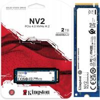 Dysk SSD Kingston 2TB NV2 M.2 PCIe NVMe SNV2S/2000G