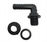 KOLANO PVC 3/8'' X 12 MM, KĄT 90 STOPNI