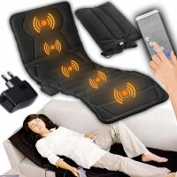 ВИБРАЦИОННЫЙ МАССАЖНЫЙ КОВРИК, МАССАЖНЫЙ МАТРАС ДЛЯ КРОВАТИ, КРЕСЛА, 12 ДВИГАТЕЛЕЙ, ПУЛЬТ ДИСТАНЦИОННОГО УПРАВЛЕНИЯ