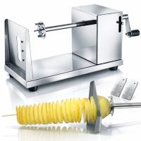 MASZYNKA DO ZAKRĘCONYCH ZIEMNIAKÓW NA PATYKU PROFESJONALNA + AKCESORIA PRO