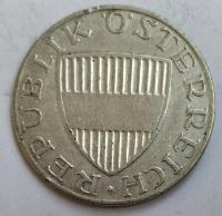 moneta srebro Austria 10 schilling 1957