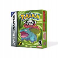 Pokemon LeafGreen Упаковка Gameboy Вставка