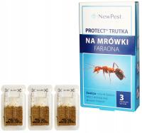 МУРАВЬИНЫЙ ЯД ФАРАОНА КОРМУШКА С ГРАНУЛАМИ PROTECT NEWPEST 3 ШТУКИ