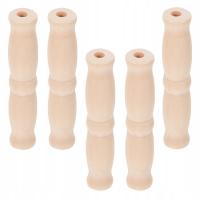 5 SZTUK 9CM DREWNIANY UCHWYT PAIL UCHWYTY DO PRZENOSZENIA PODRĘCZNE WIADRO NA MLEKO I WODĘ