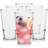 LONG DRINK Glass SET для напитков 6x415 мл высокое толстое стекло