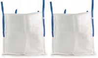BIG-BAG 91X91X120 PŁASKIE DNO/GÓRA OTWARTA EKO – 2szt