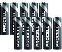 10x Bateria AAA LR03 DURACELL PROCELL CONS 1,5V
