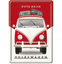 Nostalgic Art Pocztówka 14x10 cm VW - Gute Reise