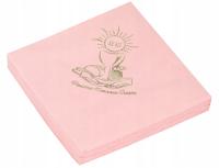 Розовые салфетки для причастия Причастие IHS Евхаристия