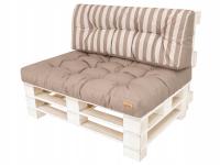 Садовая подушка для мебели из поддонов, комплект 120x80